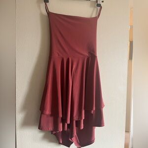 Burnt Sienna mini dress